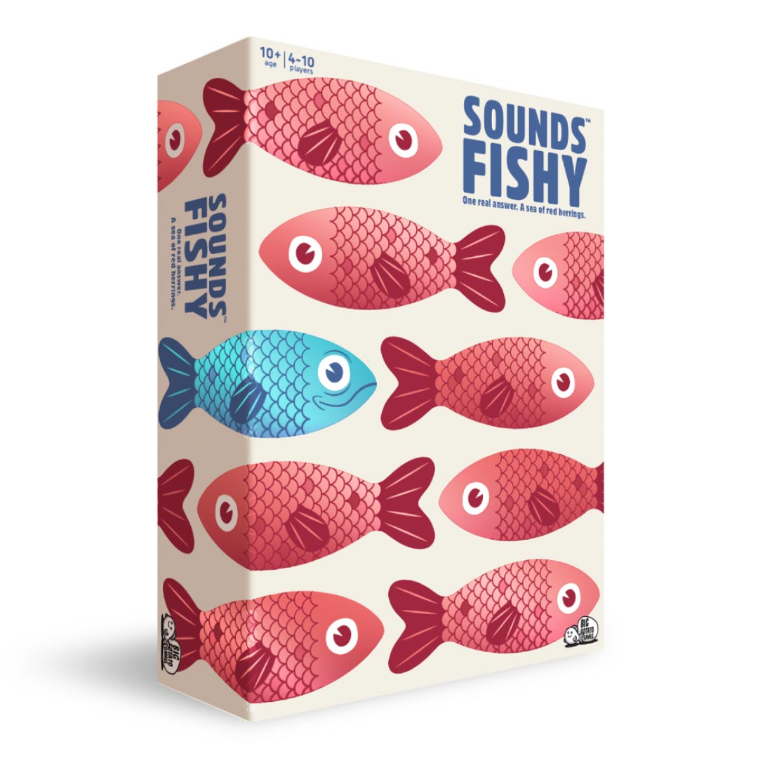 Best game for Christmas Sounds Fishy game box