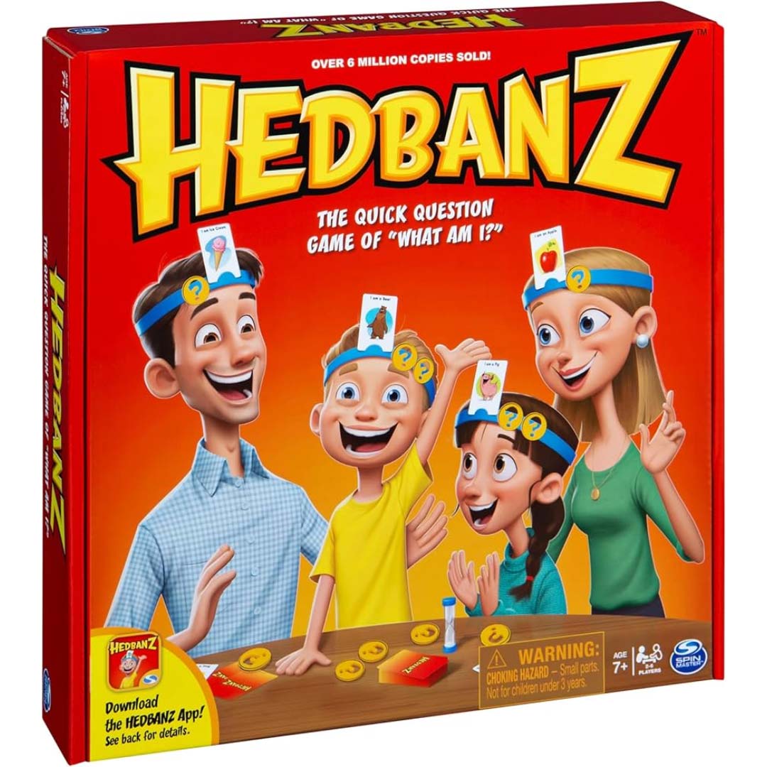 Best game for family game night Hedbanz