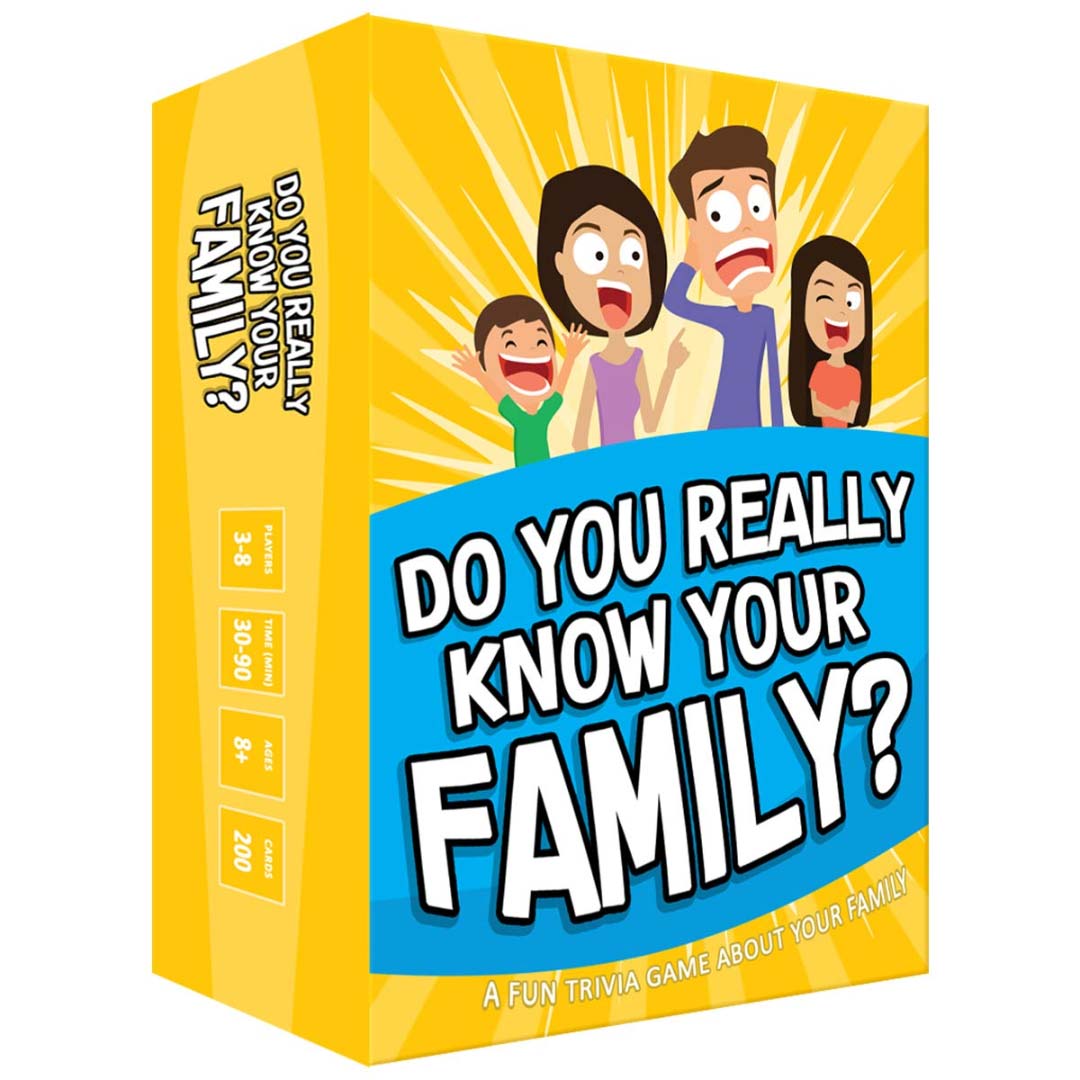 Best game for family game night Do you really know your family?