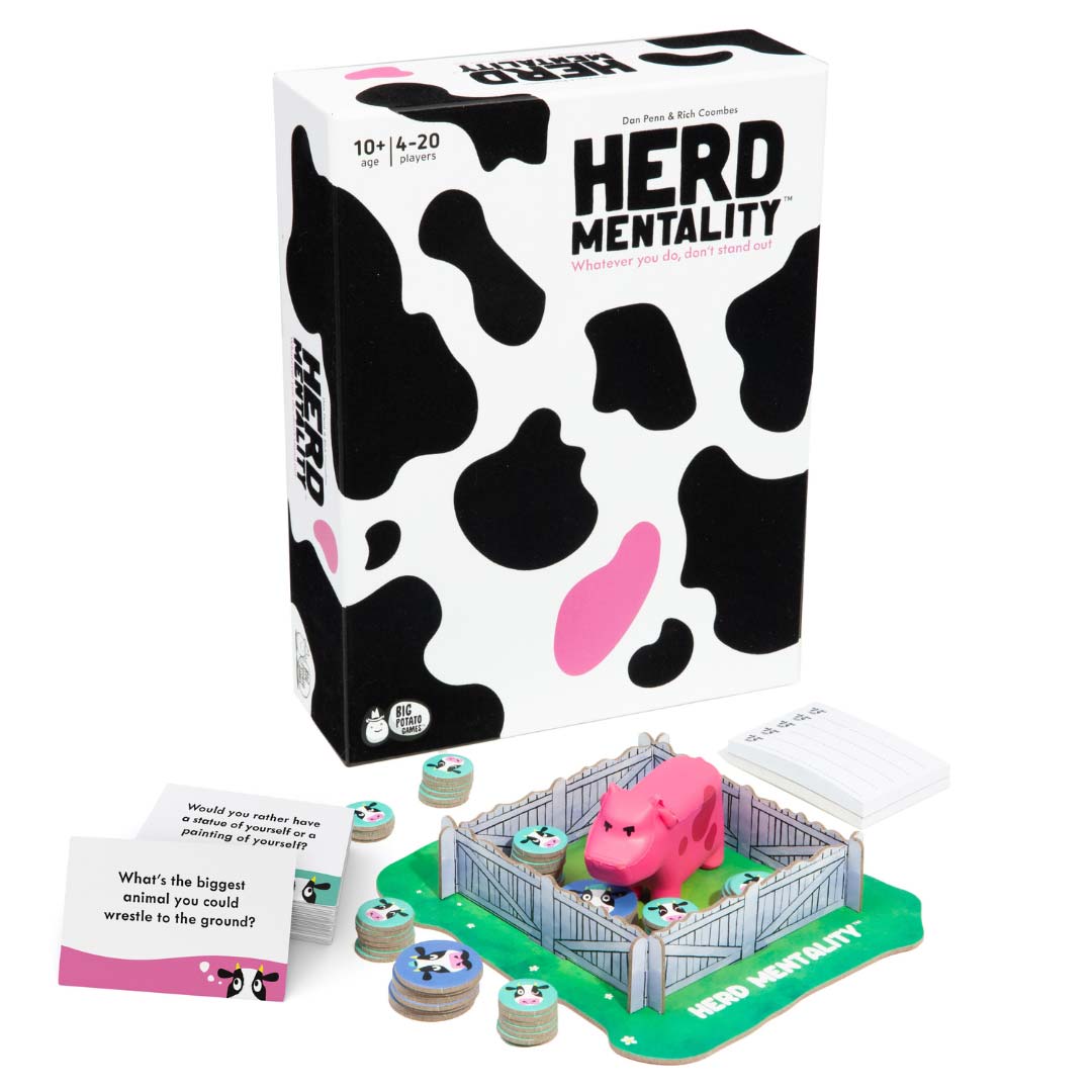 Best game for family game night Herd Mentality